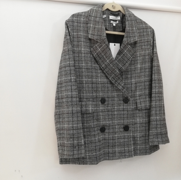 NATIVE YOUTH Jackets & Blazers - Native Youth checked plaid Blazer Suit
